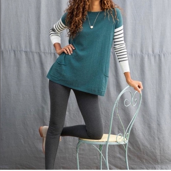 Matilda Jane Ponte Wonder Leggings Charcoal Small - Picture 1 of 5